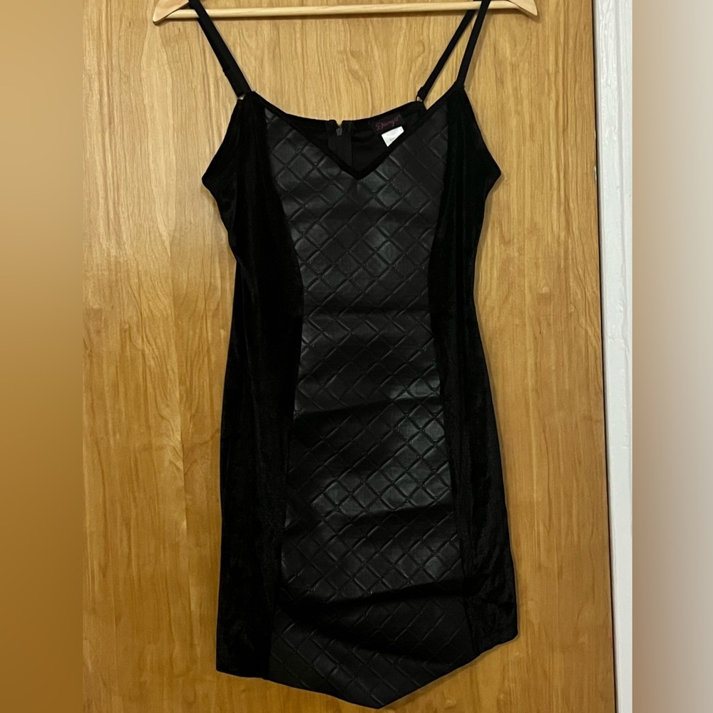 Dreamgirl Black Mini Dress Costume